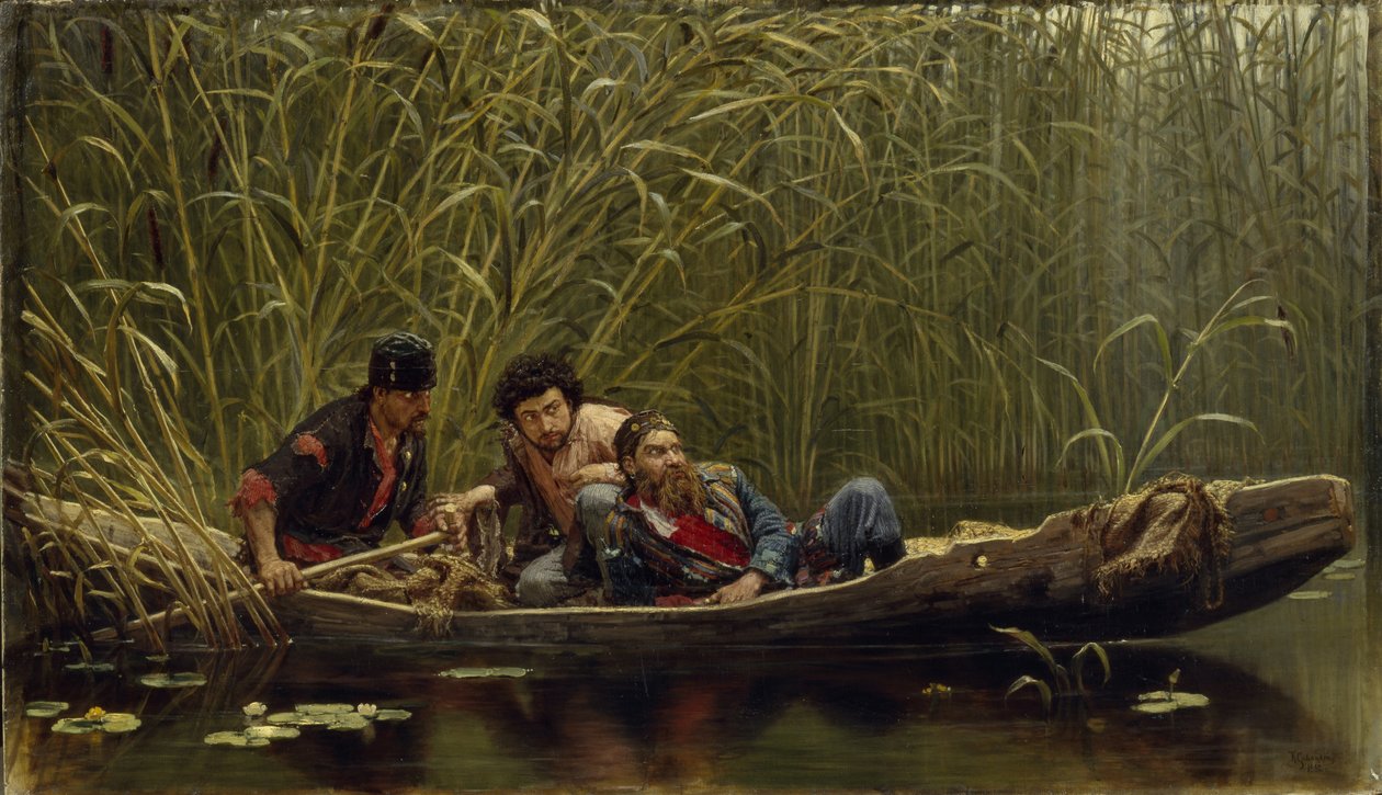 De snuskede mænd, 1882 af Konstantin Apollonovich Savitsky