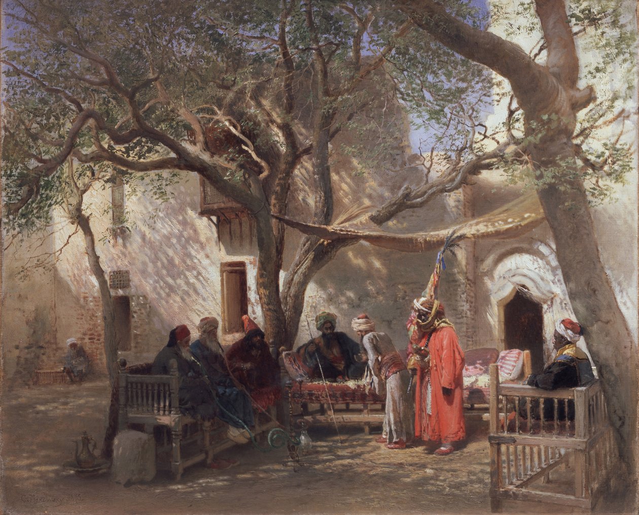 Dervisher i Kairo af Konstantin Egorovich Makovsky