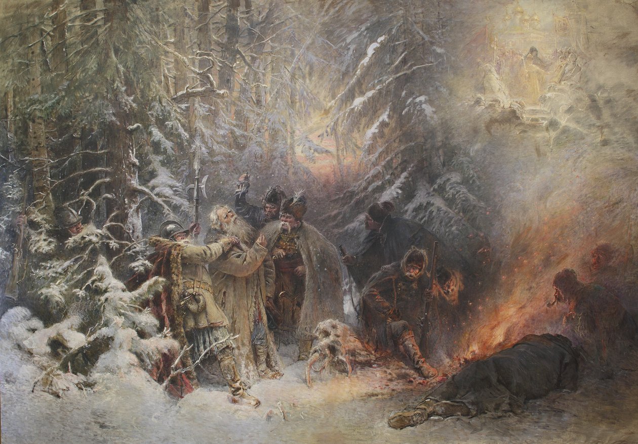 Ivan Susanin af Konstantin Egorovich Makovsky