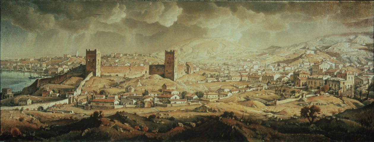 Feodosiya. Krim, 1930 af Konstantin Fyodorovich Bogayevsky