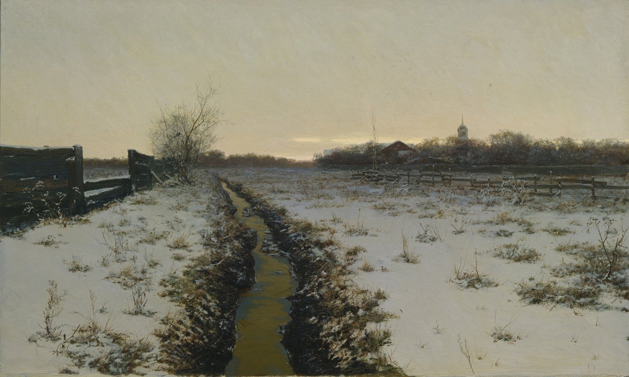 Vinteraften, 1888 af Konstantin Konstantinovich Pervukhin