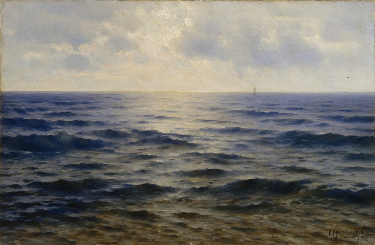Havet, 1894 af Konstantin Yakovlevich Kryzhitsky