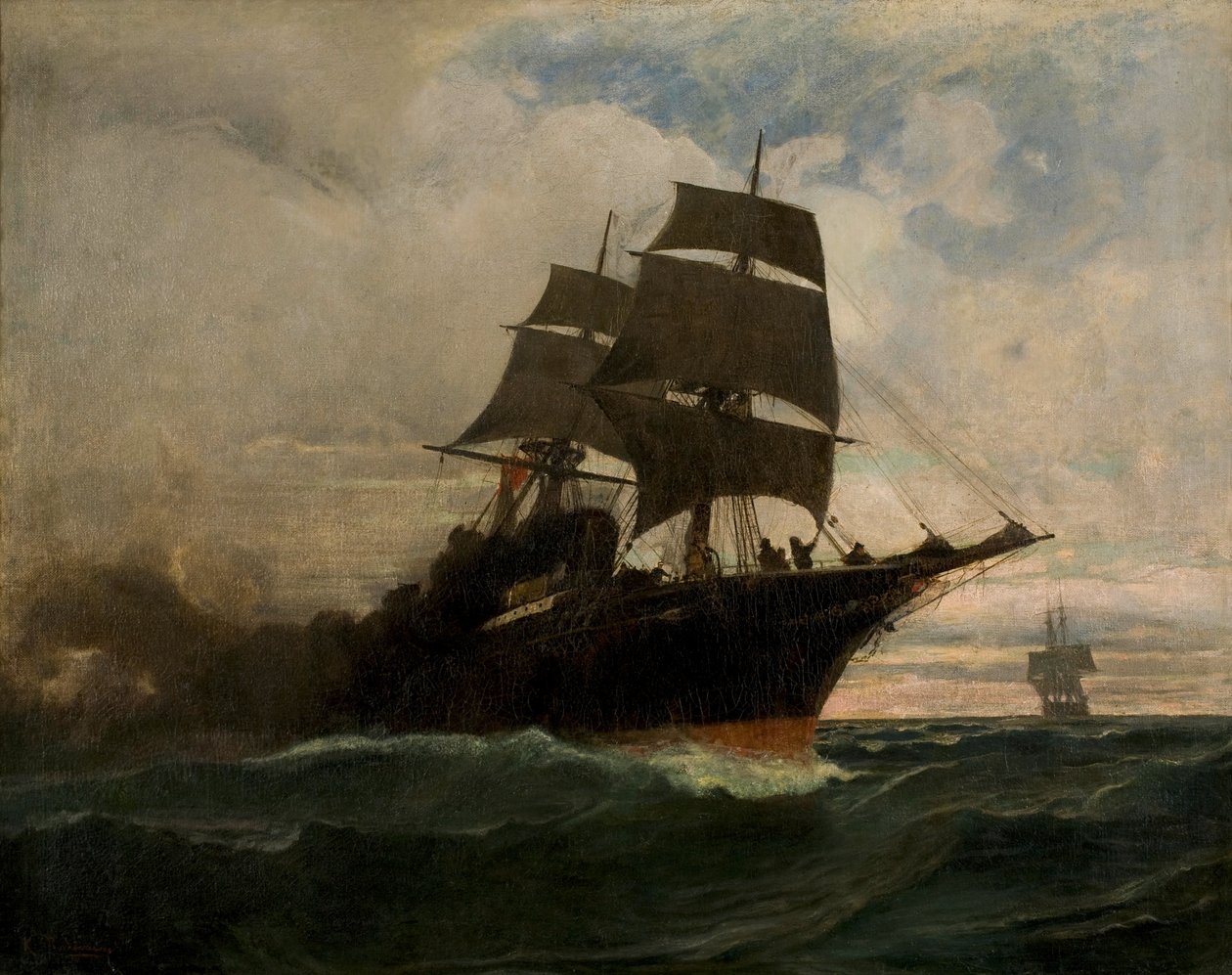 Surger gennem havene af Konstantinos Volanakis