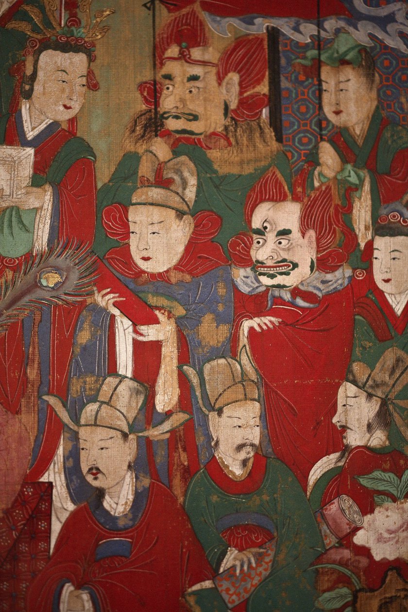 Byeonseong, den sjette konge af helvede (detaljer), 1798 af Korean School
