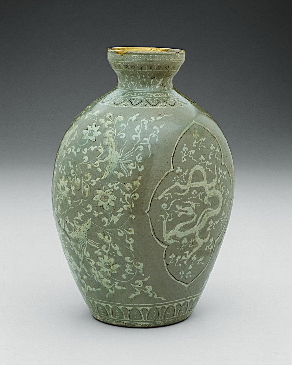 Vase med Dragon og Phoenix, Goryeo-dynastiet af Korean School