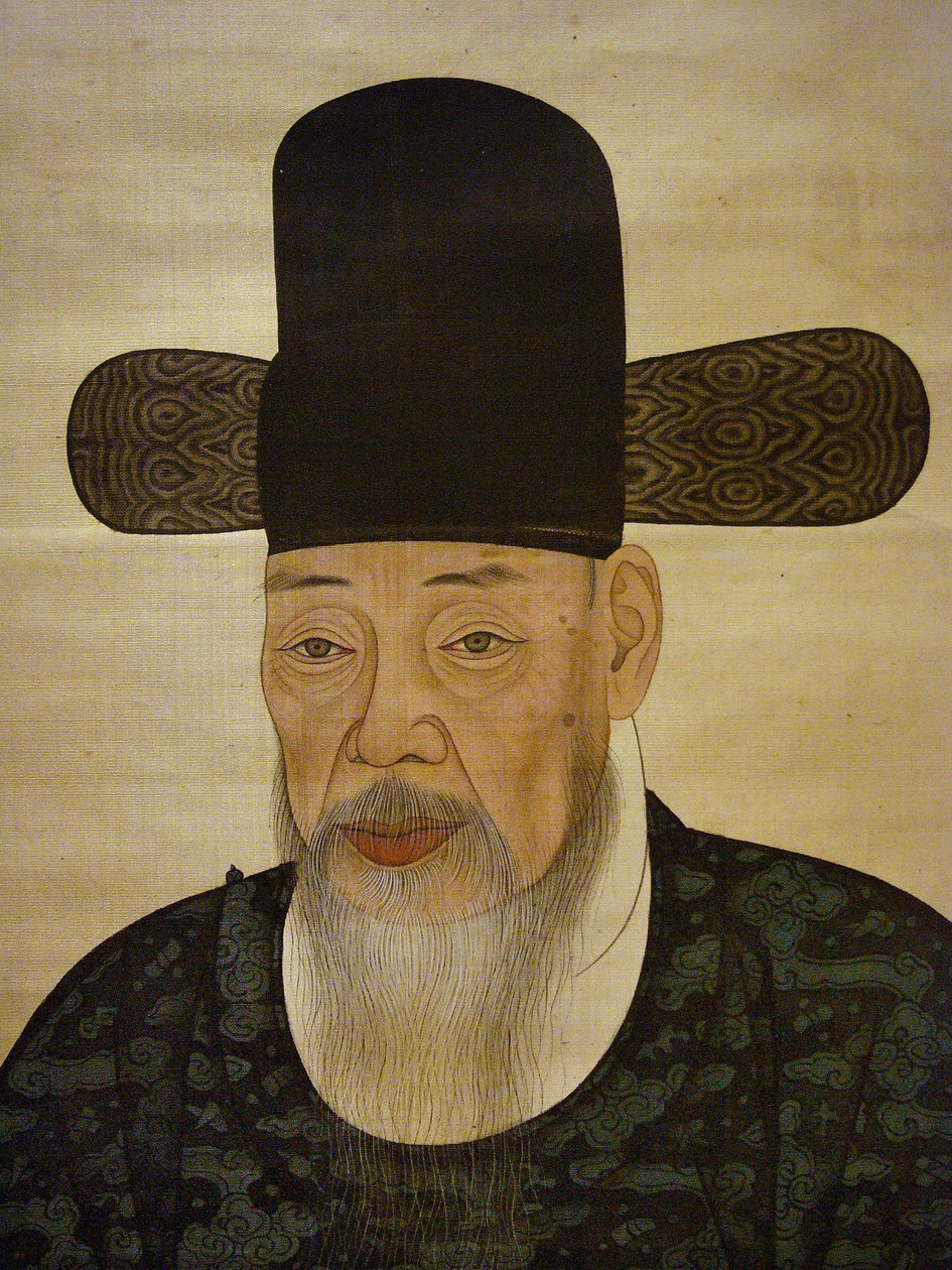 Portræt af Yi Gilbo (eller "Yeonan") af Korean School