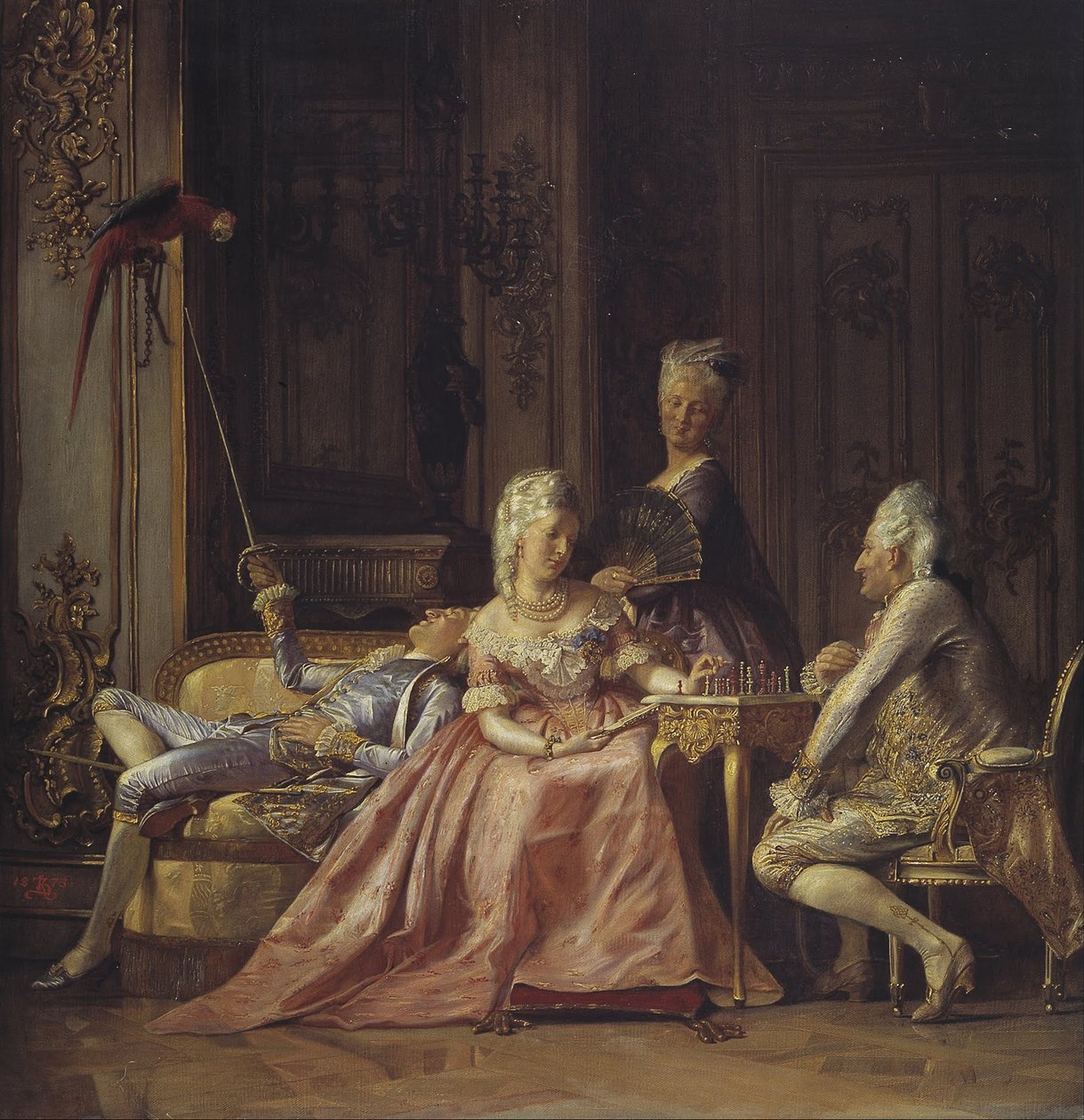 Scene fra Christian VII
