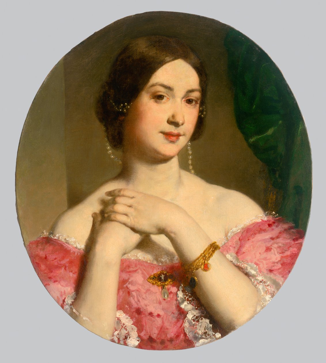 Jozefina Tschildova (Fanny) af Karoly or Charles Brocky