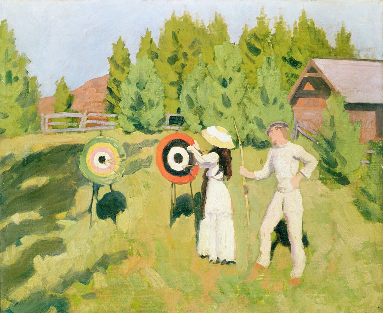 Bueskytter, 1911 af Károly Ferenczy