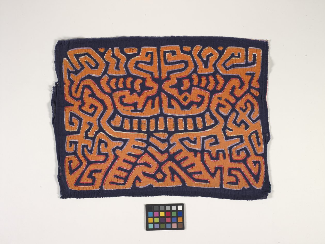 Skjortepanel (Mola) (foto) af Kuna Indian Culture
