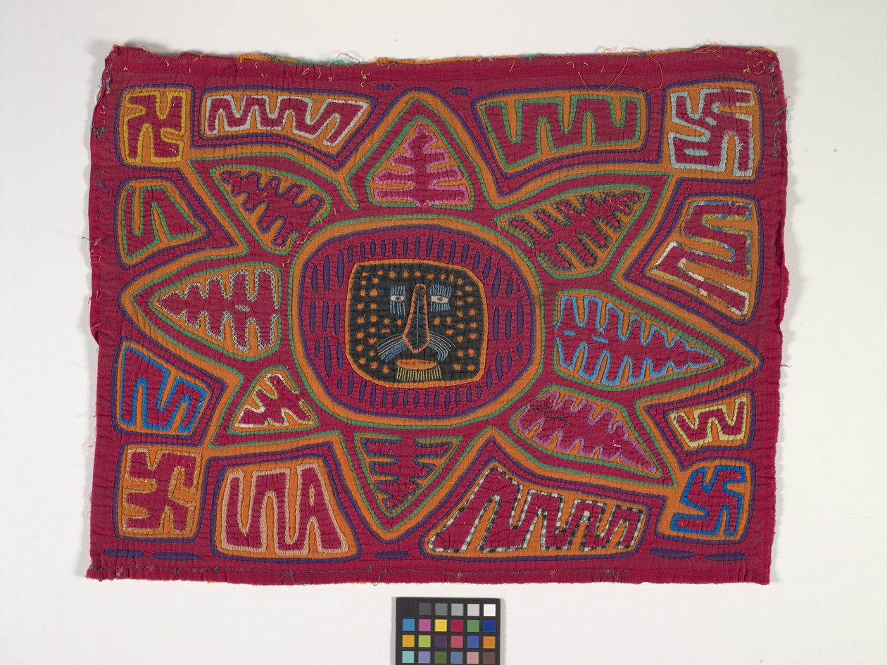 Skjortepanel (Mola) (foto) af Kuna Indian Culture