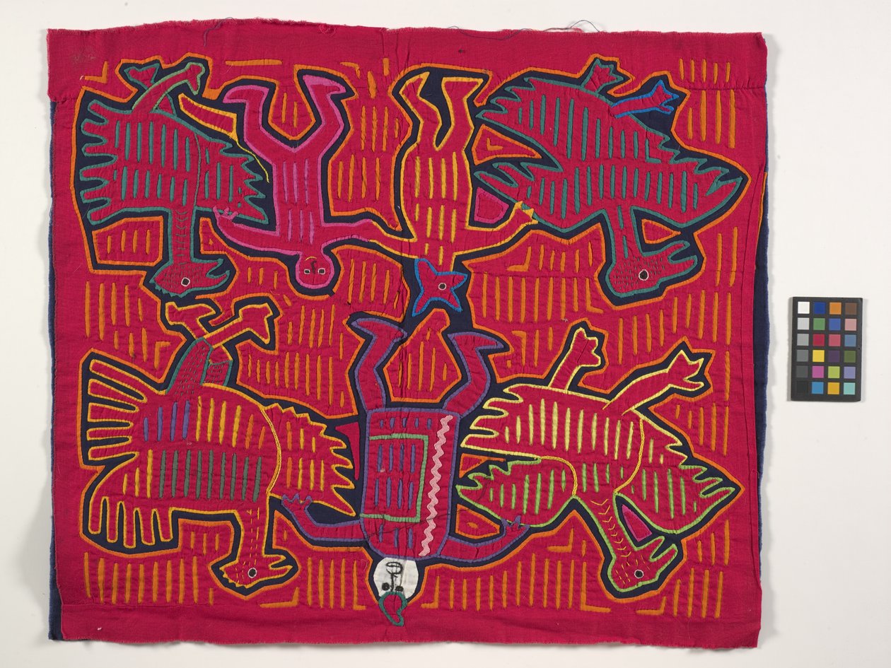 Shirt Panel (MOLA) (foto) af Kuna Indian Culture