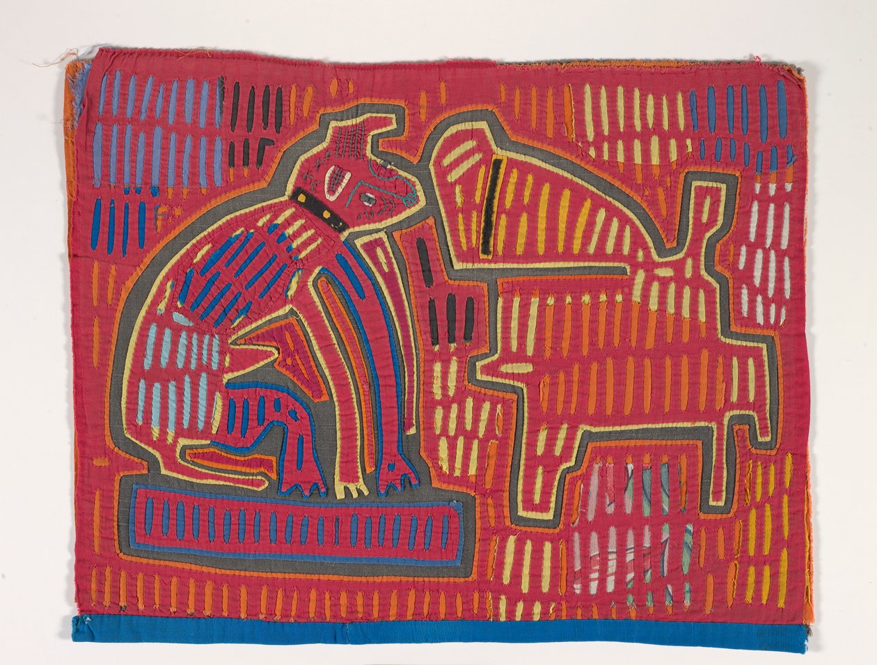 Skjortepanel (mola), ca. 1950 (påført bomuld) af Kuna Indian Culture