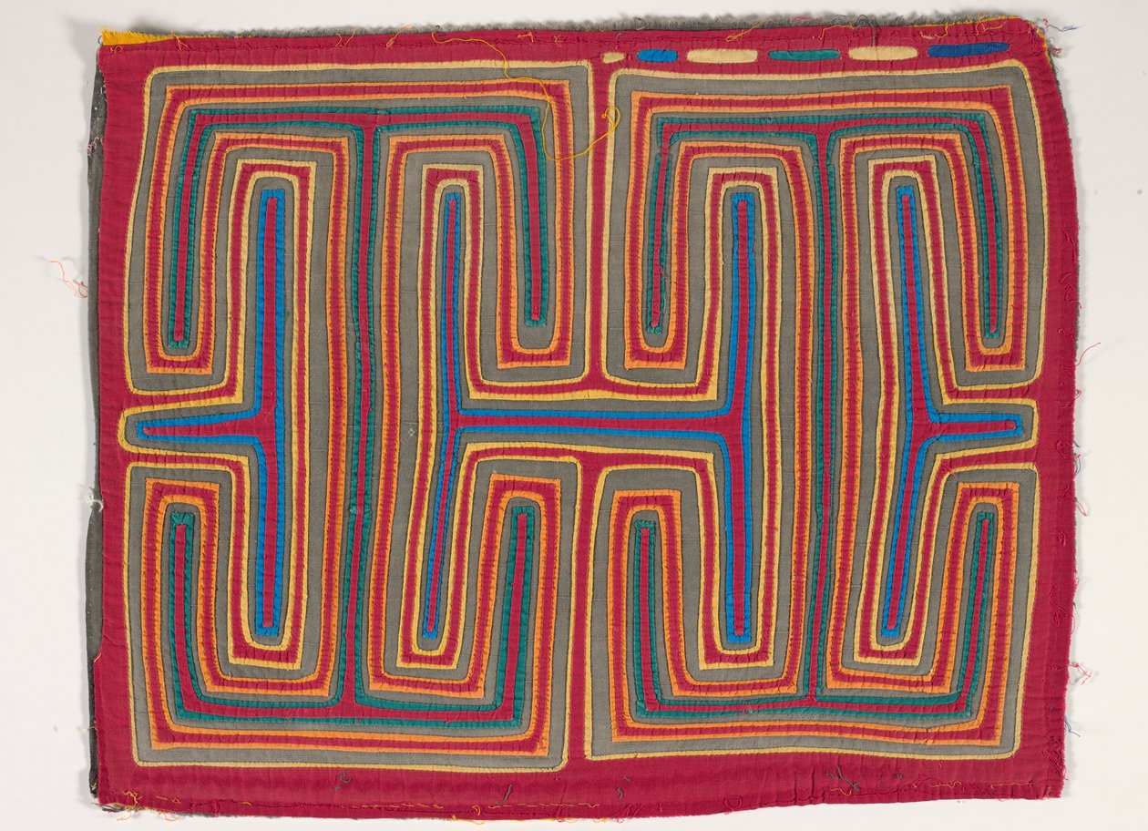 Skjortepanel (mola), ca. 1950 (påført bomuld) af Kuna Indian Culture