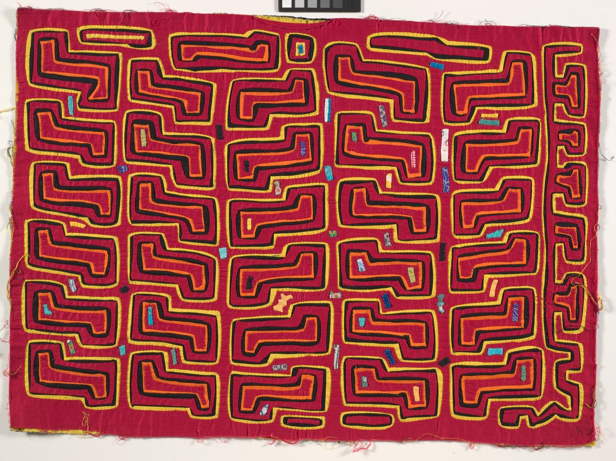 Skjortepanel (mola), ca. 1950 (påført bomuld) af Kuna Indian Culture