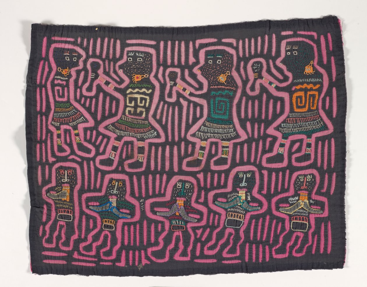Skjortepanel (mola), ca. 1950 (påført bomuld) af Kuna Indian Culture