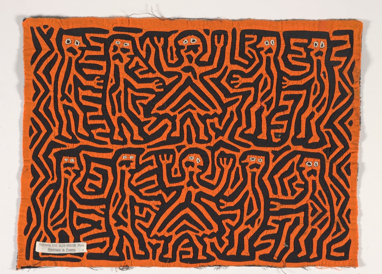 Skjortepanel (mola), ca. 1950 (påført bomuld) af Kuna Indian Culture