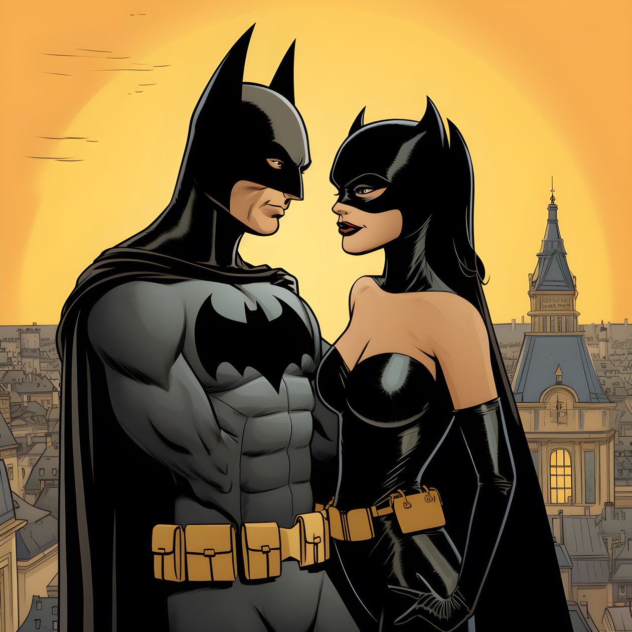 Batman og Catwoman 1 af Kurt Heppke