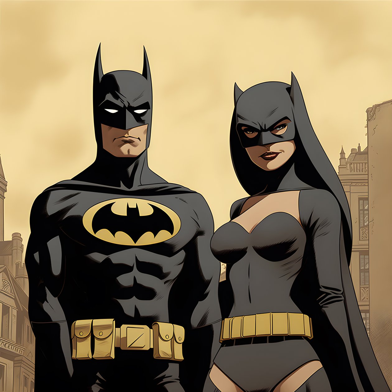 Batman og Catwoman 4 af Kurt Heppke