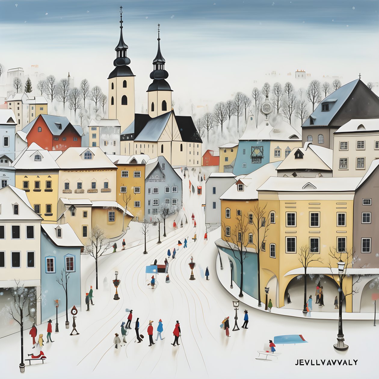 Bratislava Slovakiet 3 af Kurt Heppke