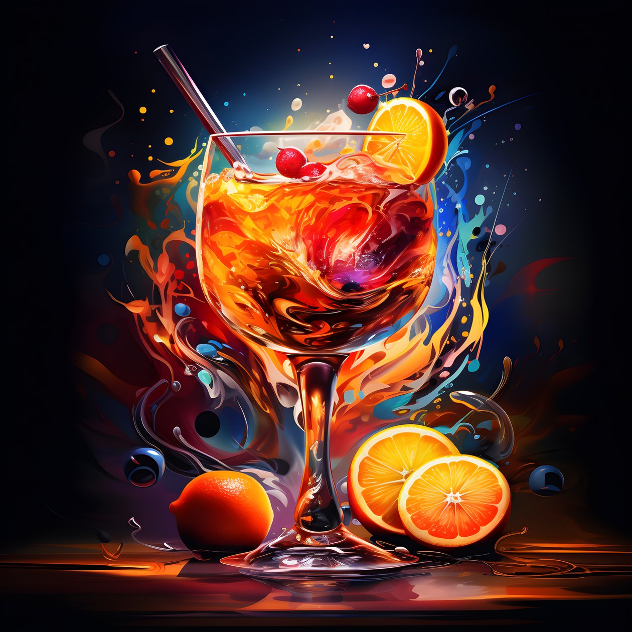 Cocktail 4 af Kurt Heppke