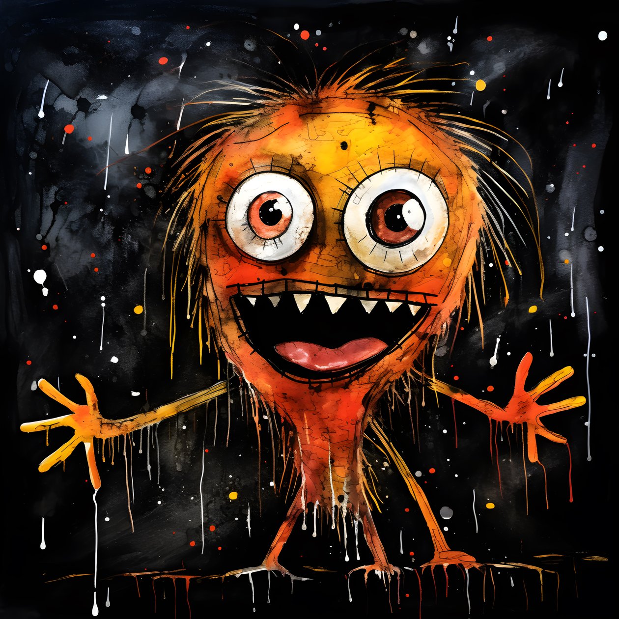 Halloween-monster 3 af Kurt Heppke