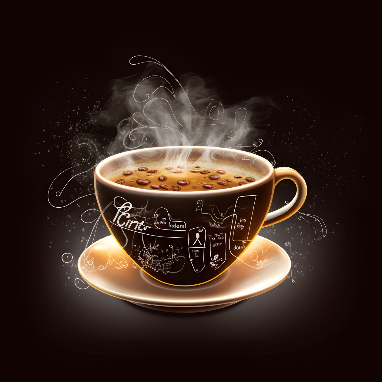 "Kaffe + Videnskab = Energi" 3 af Kurt Heppke