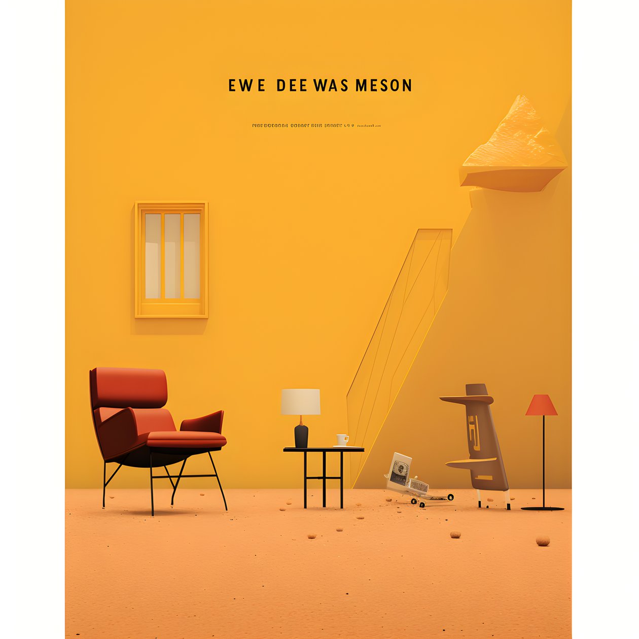 Minimalistisk eventyrplakat 4 af Kurt Heppke