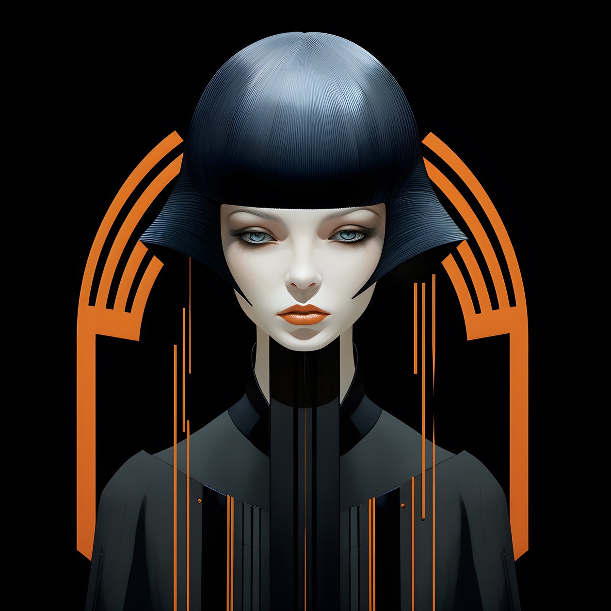 Surrealistisk karakterdesign 1 af Kurt Heppke