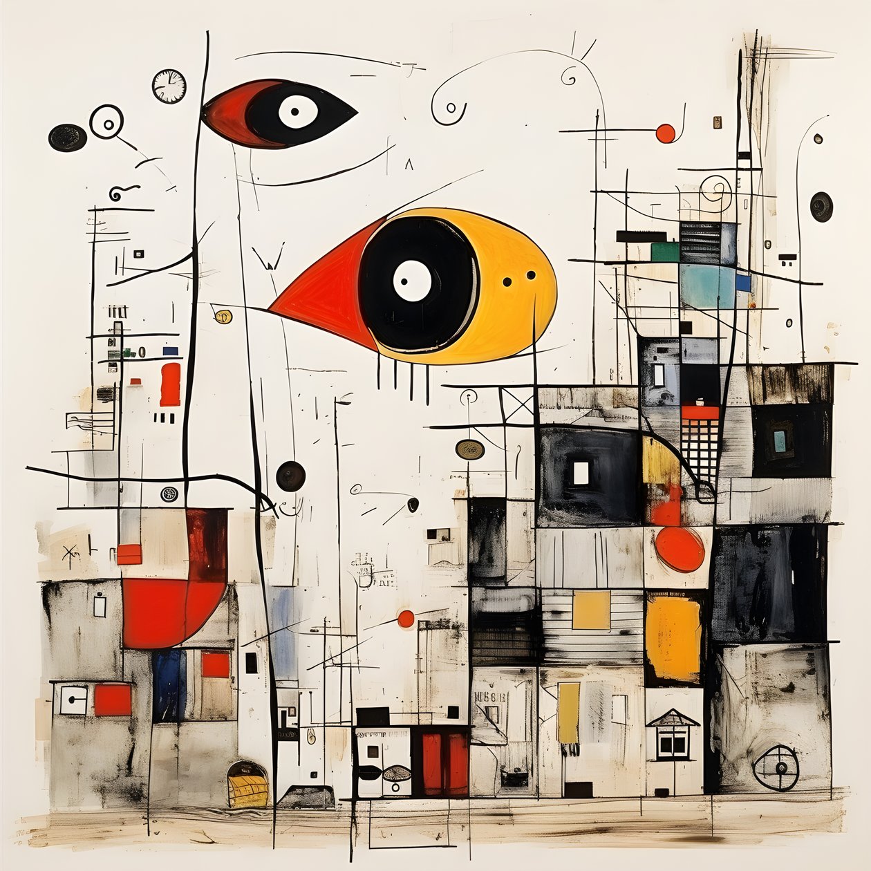Surrealistisia kuvituksia Joan Miró. 3 af Kurt Heppke