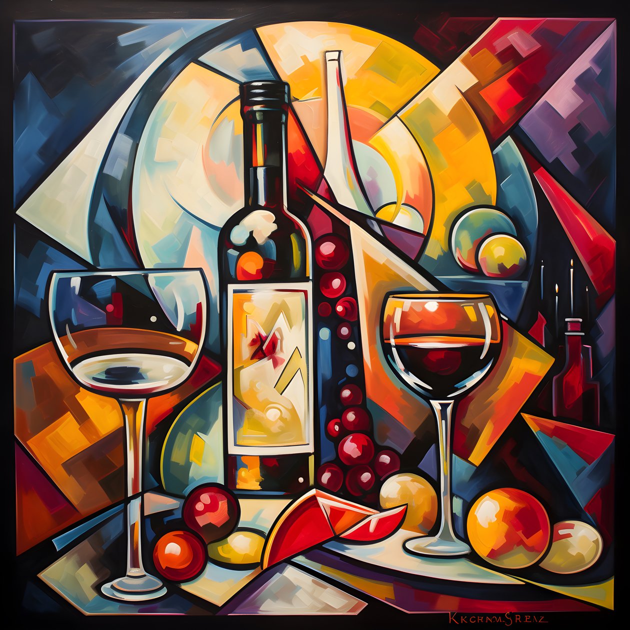 Wein 3 af Kurt Heppke