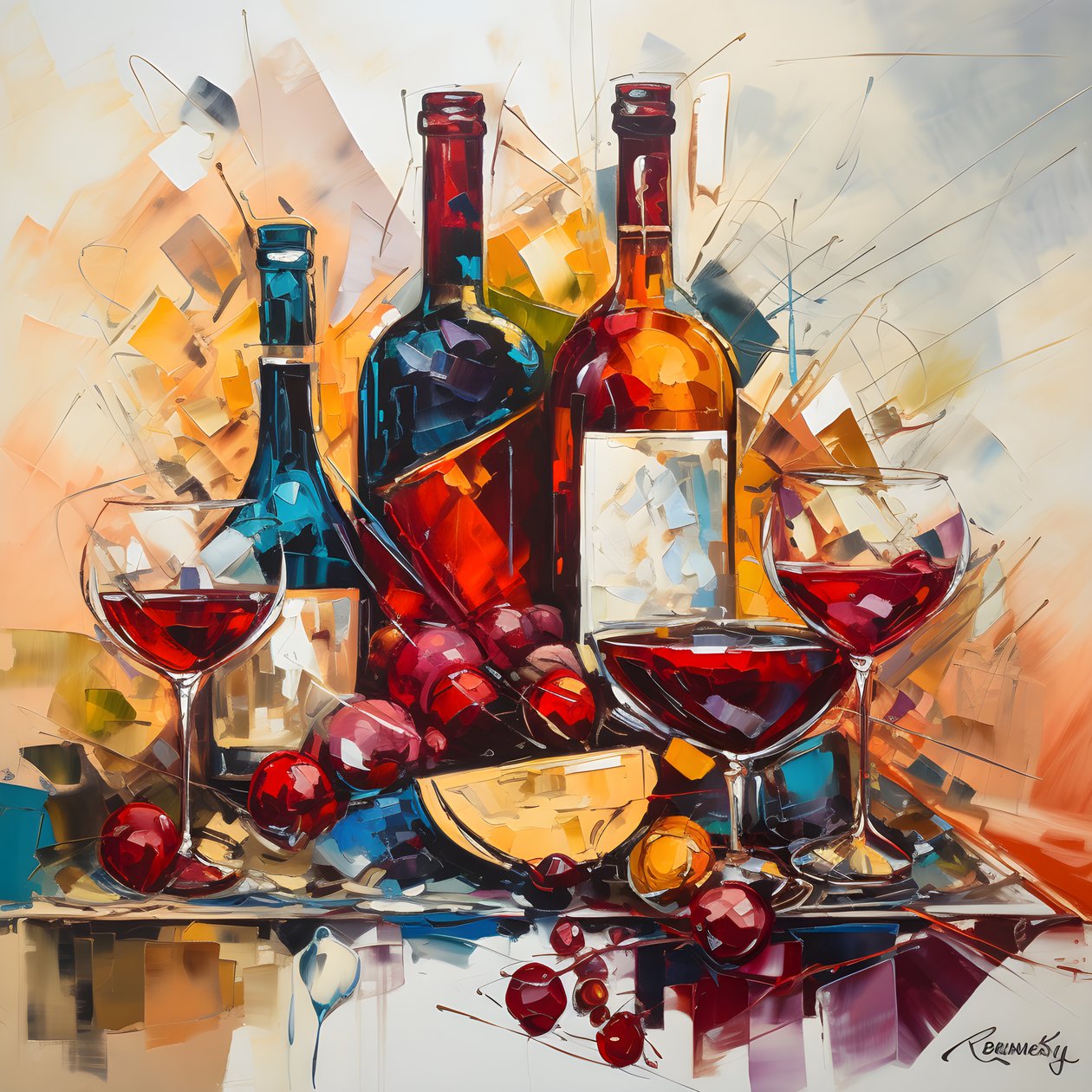 Wein 4 af Kurt Heppke