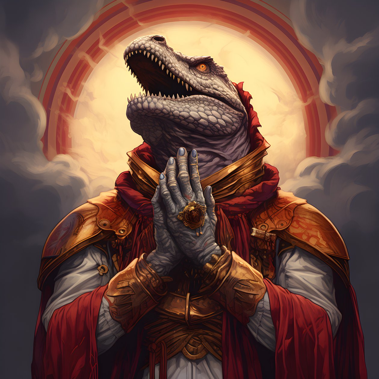 Killer queen beder T-Rex 4 af Kurt Heppke