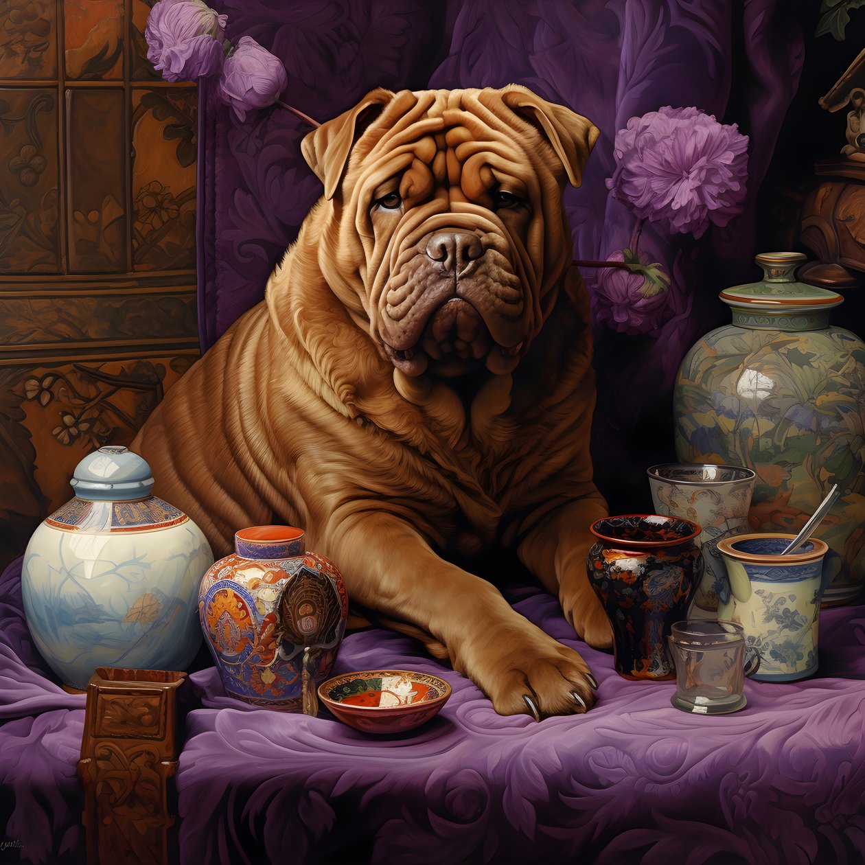 täyteläiset värit Grimmerin tyyli j c leyendecker Ivan shishkin 4 af Kurt Heppke