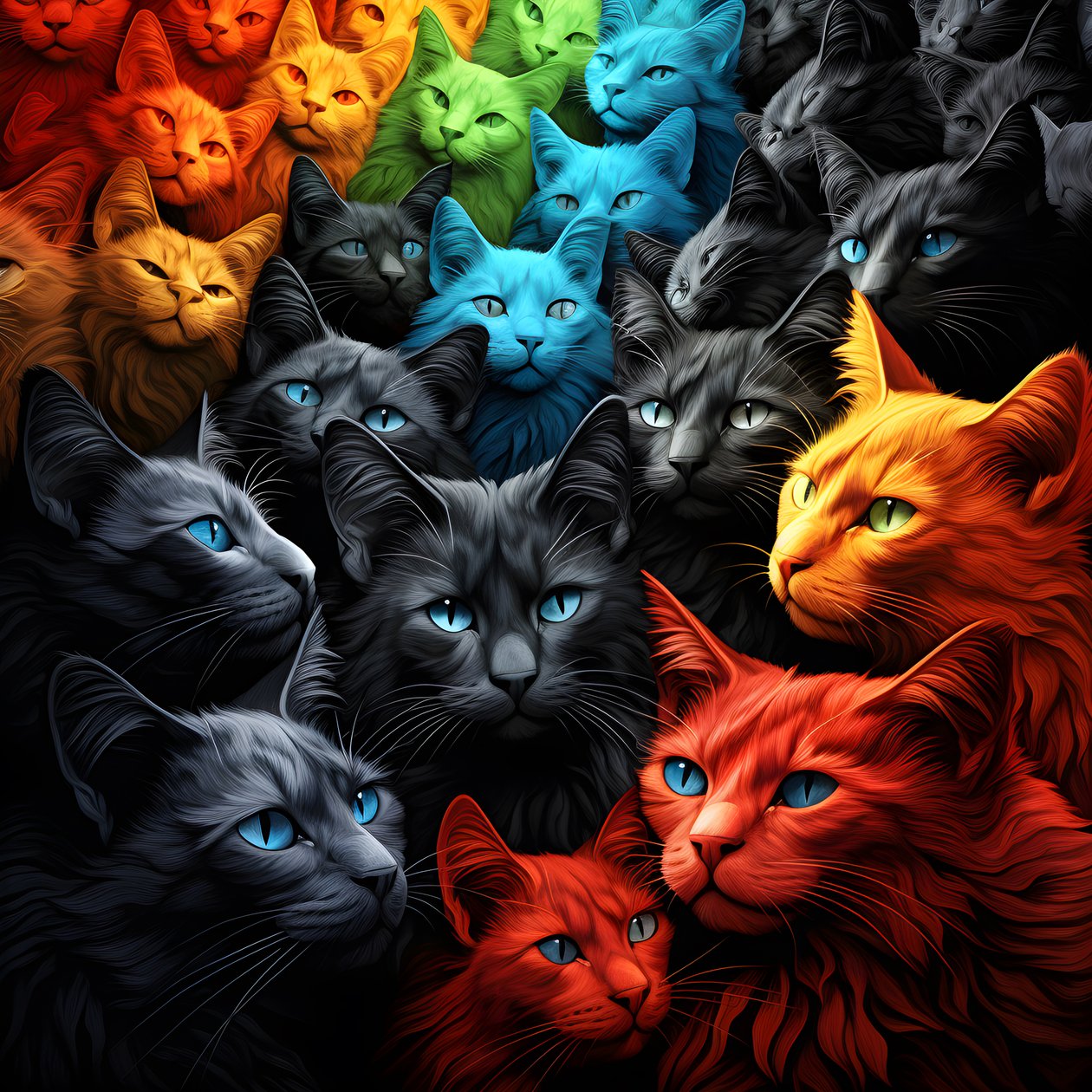 katten 1 af Kurt Heppke