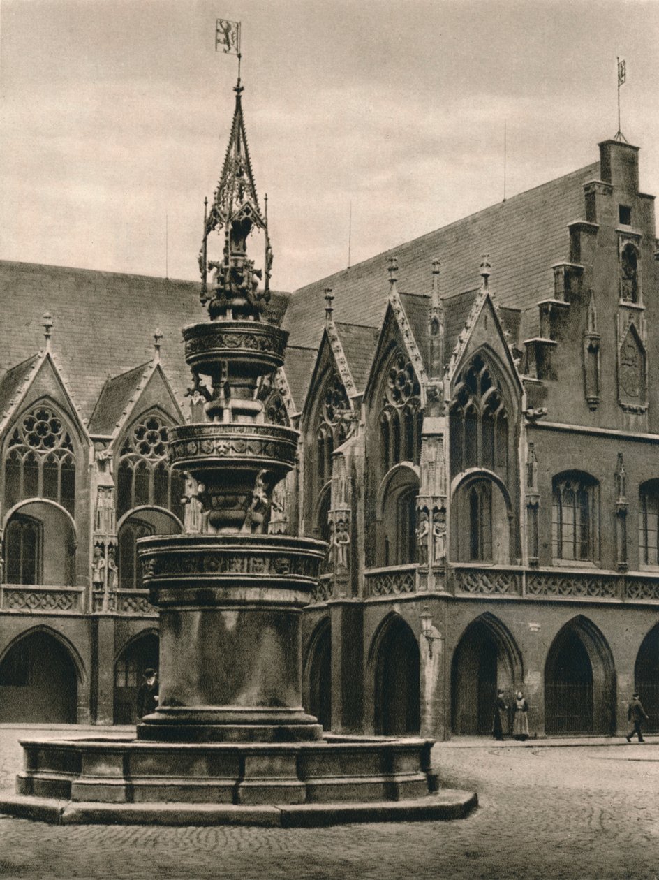 Braunschweig, Rådhus i den gamle by, 1931 af Kurt Hielscher