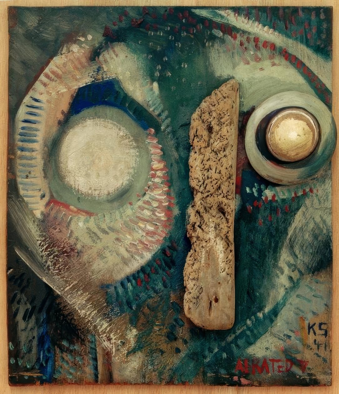 LUFTET V af Kurt Schwitters