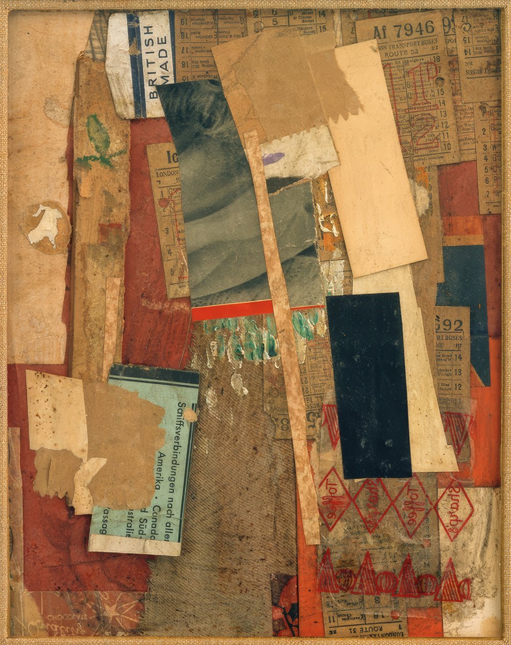 britisk fremstillet af Kurt Schwitters