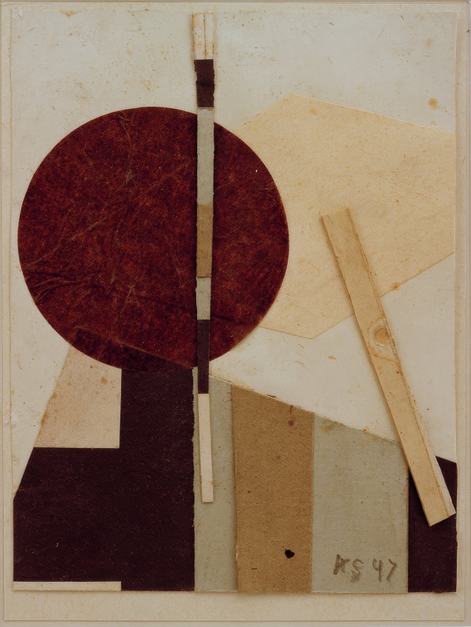 Cirkulær-kantet af Kurt Schwitters