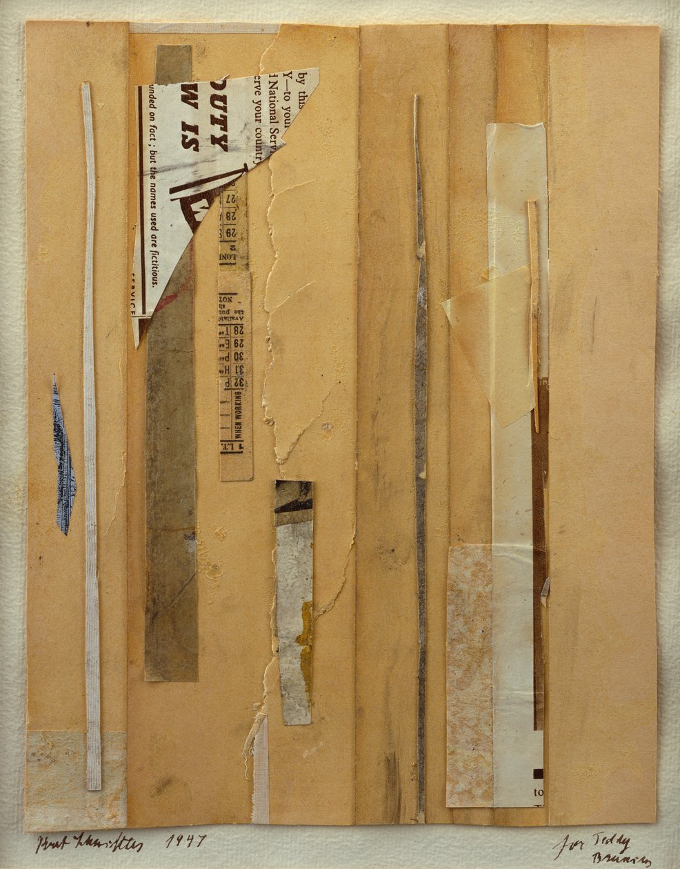 Collage af Kurt Schwitters