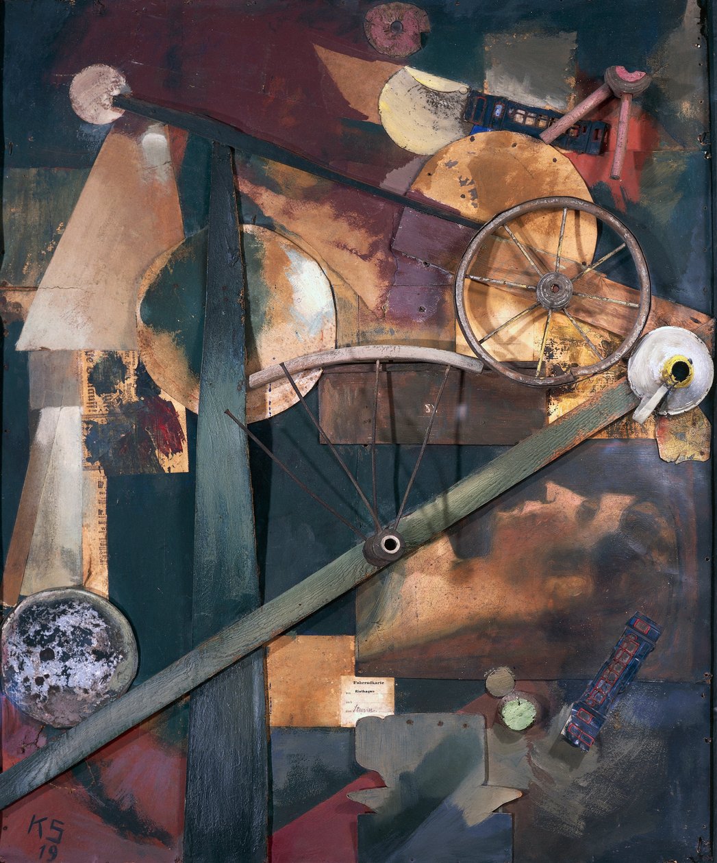 Byggeri for adelige damer af Kurt Schwitters