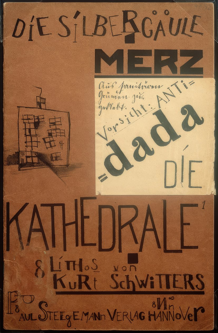 Katedralen, 8 litografier af Kurt Schwitters