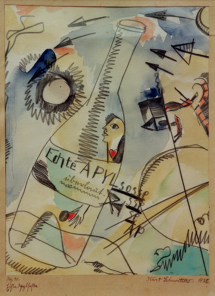 Ægte Apylsoße af Kurt Schwitters