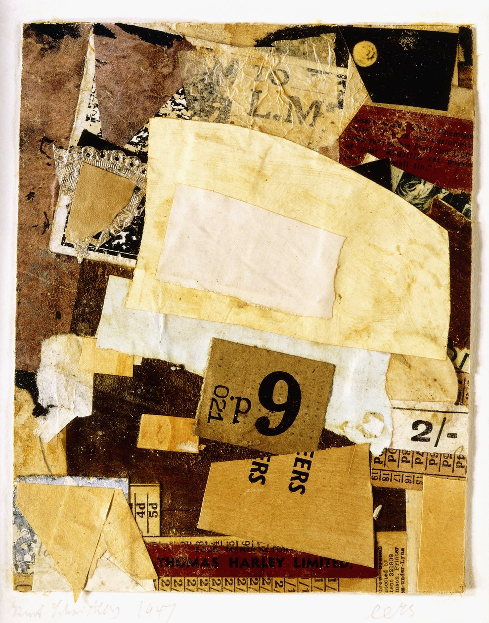 Først 1947 af Kurt Schwitters