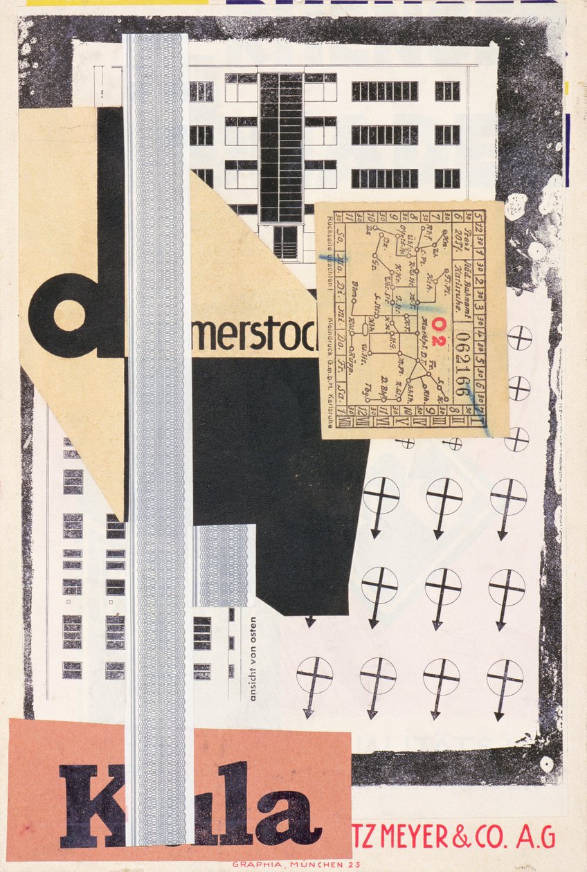 Karlsruhe af Kurt Schwitters