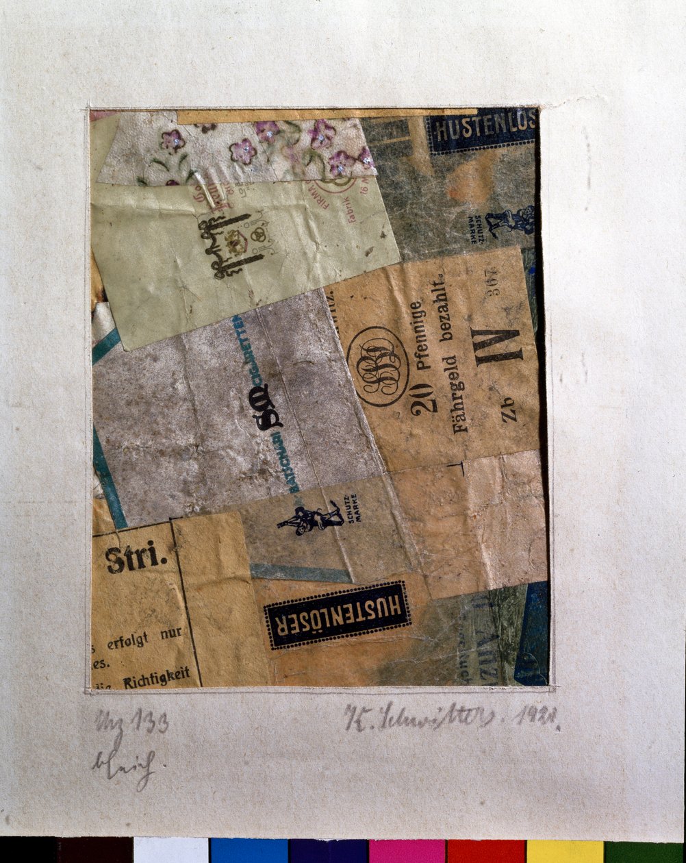 Merz 133 (Collage af Kurt Schwitters