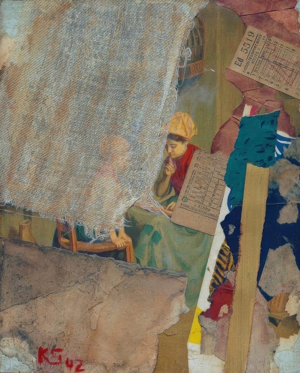 Merz 42 – som en gammel mester af Kurt Schwitters