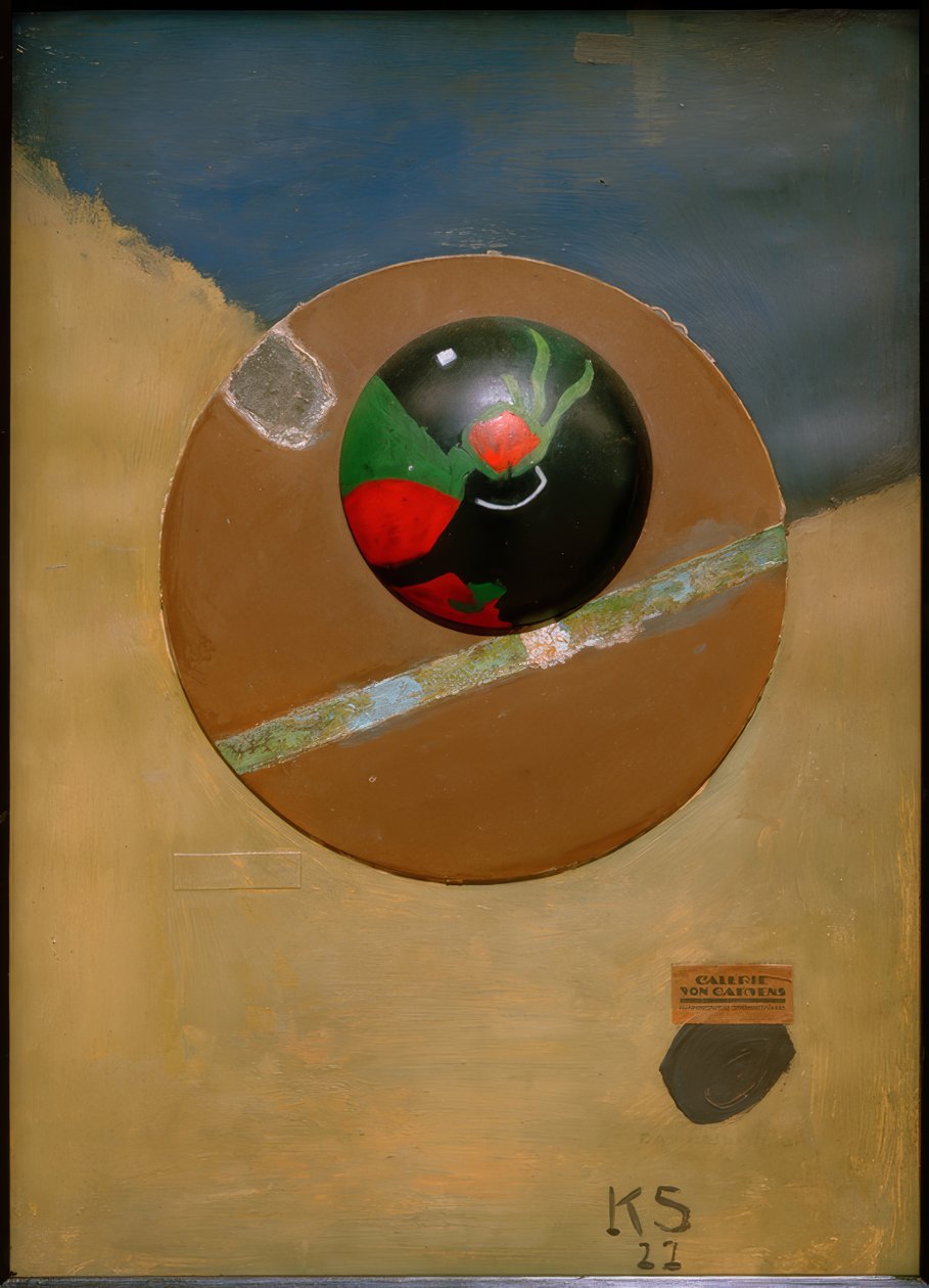 Merzbild 49 A af Kurt Schwitters