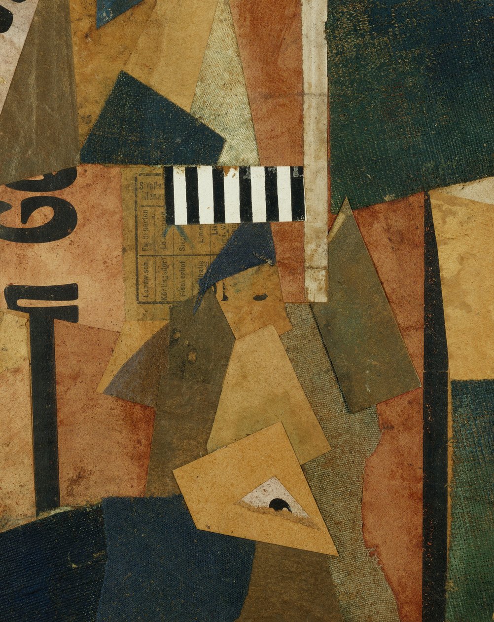 Merz tegning 203, 1920 af Kurt Schwitters