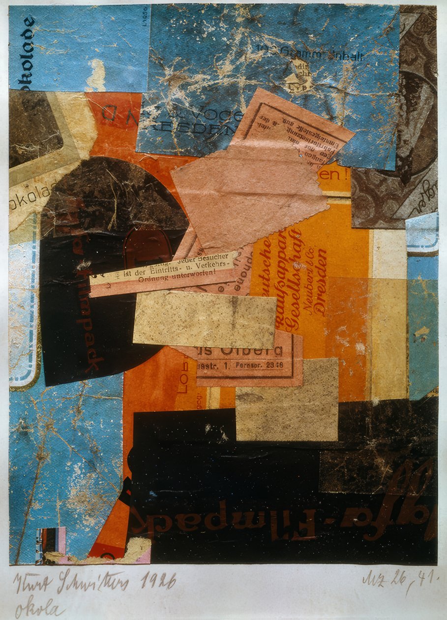 Mz 26,41 okola af Kurt Schwitters